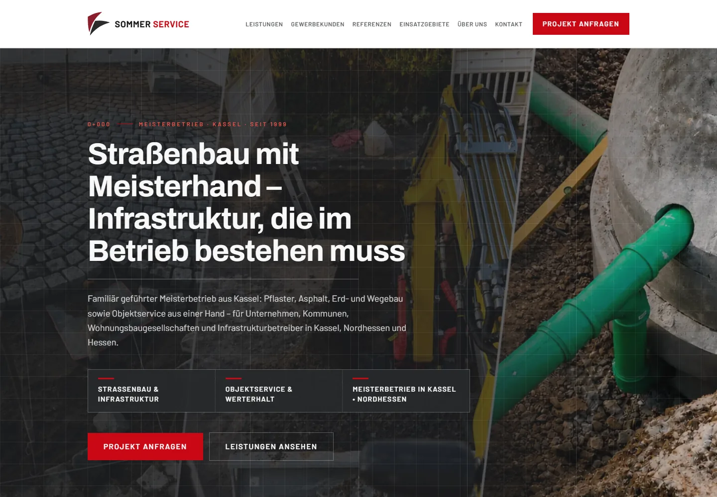 Startseite von Sommer Service